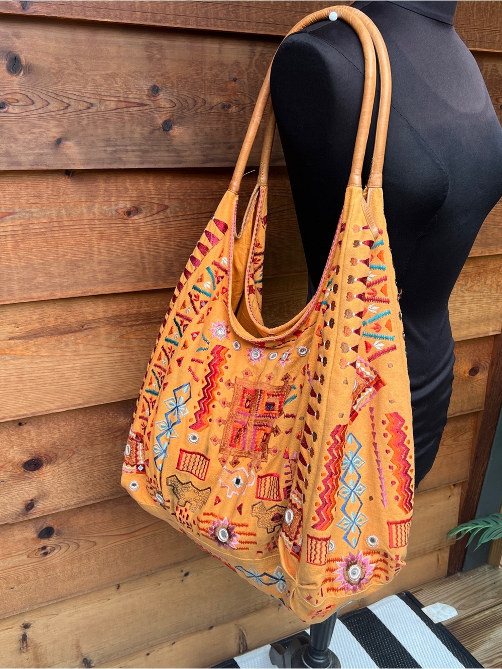 Rare Brenda Knight Free People Oversized Tote